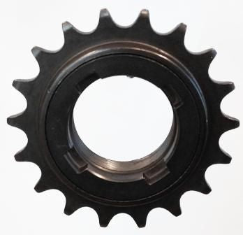 Dicta Singlespeed Freewheel — 1/8" x 18t / ISO (1.375" x 24tpi) / Ez-Off / Brown