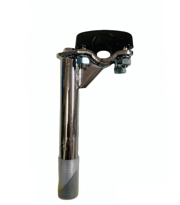 Quill Stem — 25.4mm Quill (For 1 1/8" Headset) / 25.4mm Bar / 40mm Reach / Steel / Black