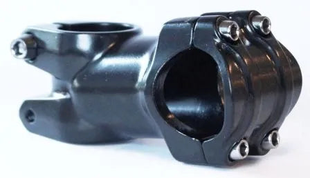 Threadless Stem — 1 1/8" (28.6mm) Steerer / 60mm x 7° / 31.8mm Bar / Alloy / Black
