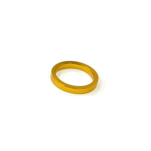 Alloy Headset Spacer — 5mm Height / 28.6mm (1 1/8") / Gold