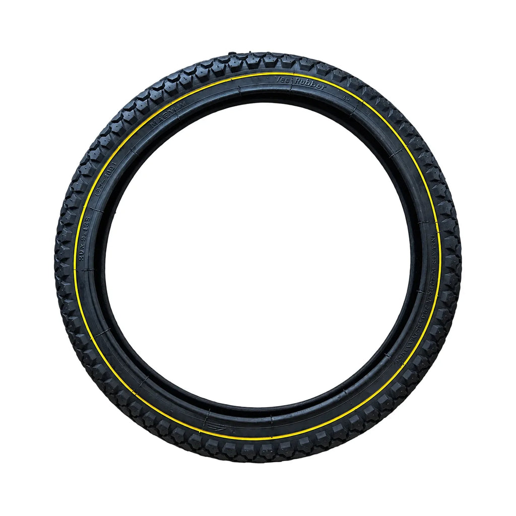 Vee Heavy Duty Wire Bead Tyre  — 20 x 2.10" (57-406) / Black Wall