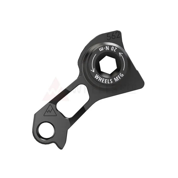 Wheels Mfg Derailleur Hanger DH562 — For Shimano DM Gravel & Road (Sram UDH) / M12 x 1.0 Thru Axle