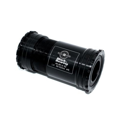 BlackBearing B5 Press Fit Bottom Bracket (Thread Together) — BB386EVO / 30mm Spindle / Black