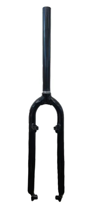 Rigid Trekking Fork — For 700c Wheel / 1 1/8" Threadless / Canti/V-Brake + Disc Brake / Alloy + Cr-mo / Black