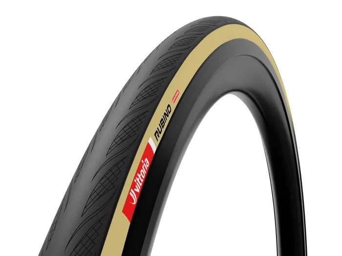 Vittoria Rubino V Folding Tyre  — 700 x 32c (32-622) / G2.0 / Tan Wall