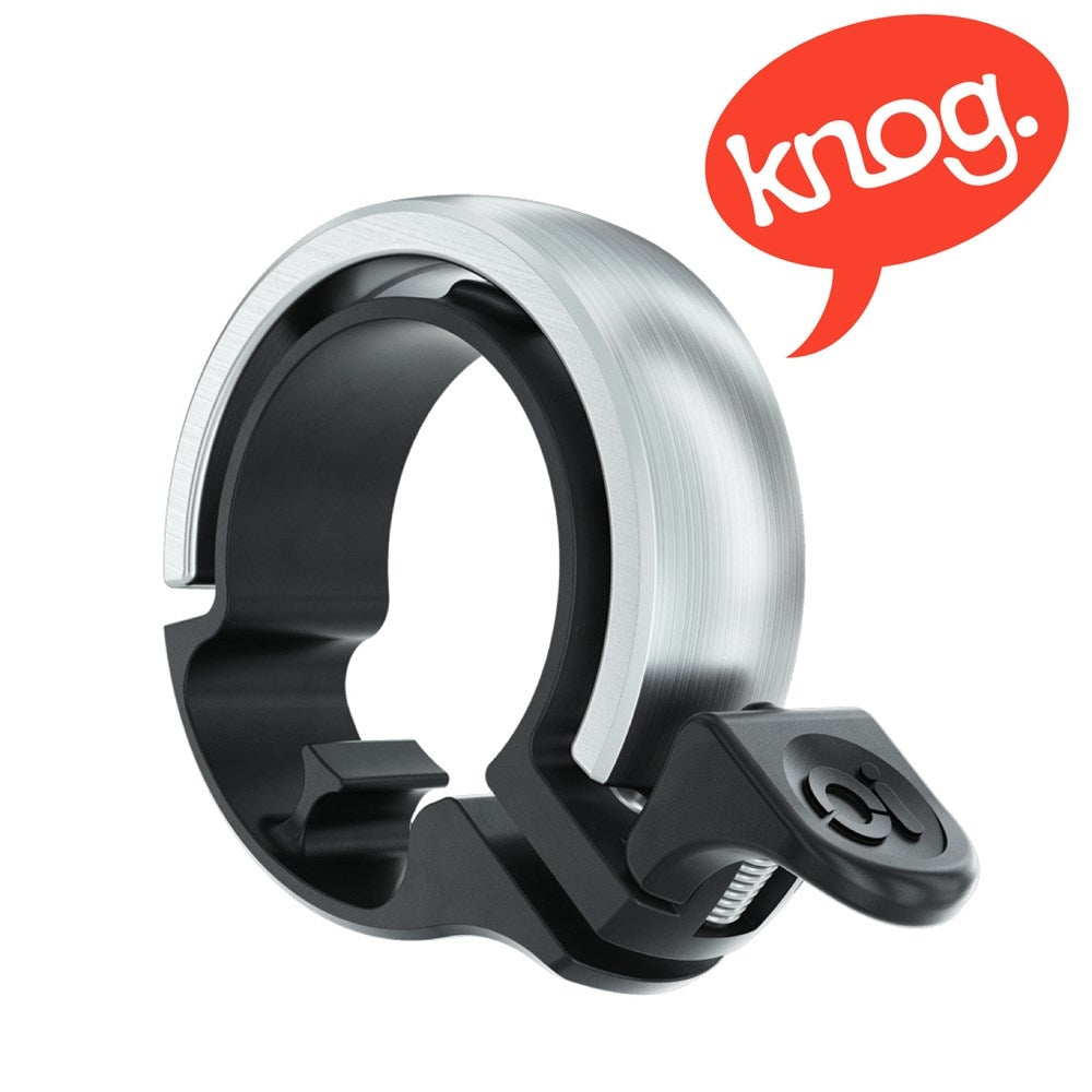 Knog Oi Classic Bell — Large (23.8-31.8mm) / Silver