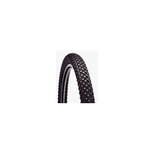Duro Black Hawk BMX Wire Bead Tyre  — 20 x 2.10" (54-406) / Black Wall