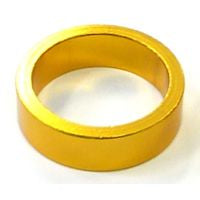 Alloy Headset Spacer — 10mm Height / 28.6mm (1 1/8") / Gold