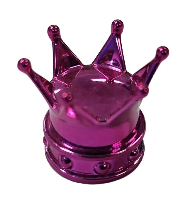 Crown Valve Cap — Schrader / Pink [1pc]
