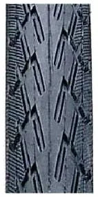 Commuter Wire Bead Tyre  — 700 x 35c (35-622) / Reflective / Black Wall
