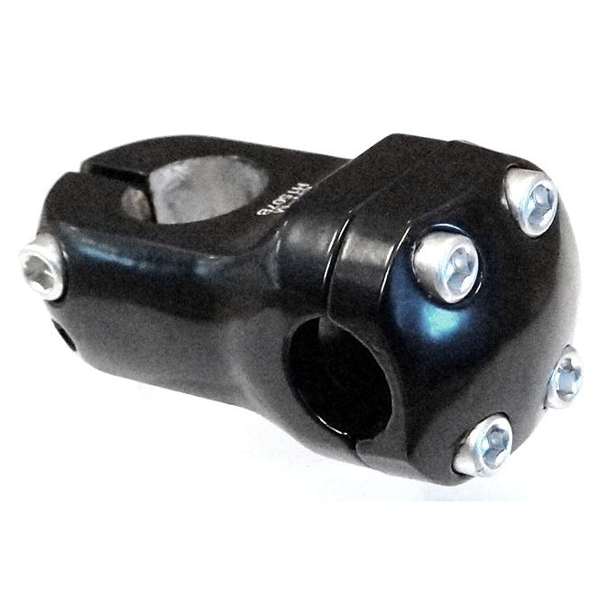 BMX Ahead Stem — 25.4mm (1") / 22.2mm Bar / Black