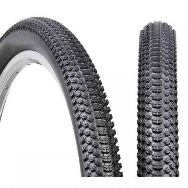 Vee Block Pattern Wire Bead Tyre  — 29 x 2.10" (54-622) / Black Wall