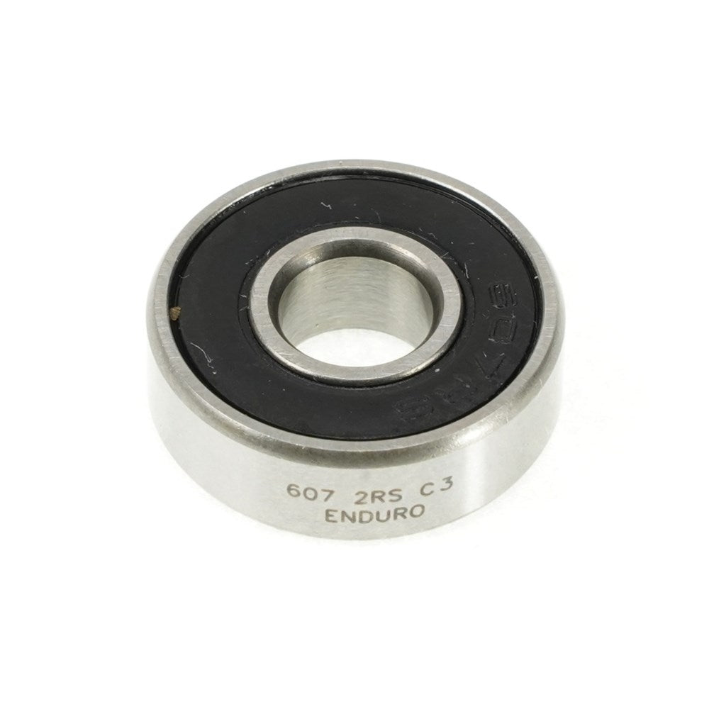 Enduro 607-2RS Bearing — Radial / ABEC 3 / C3 / 7 x 19 x 6mm [1pc]