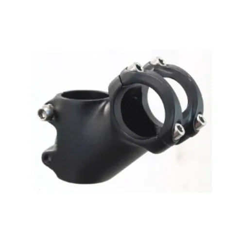 Threadless Stem — 1 1/8" (28.6mm) Steerer / 60mm x 40° / 31.8mm Bar / Alloy / Black