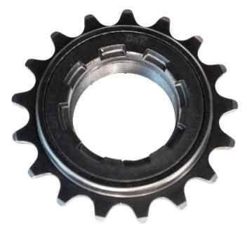 DNP Singlespeed Freewheel — 1/8" x 17t / ISO (1.375" x 24tpi) / Silver