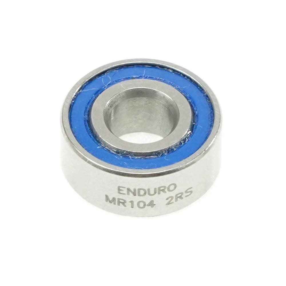 Enduro MR104-2RS Bearing — Radial / ABEC 3 / C3 / 4 x 10 x 4mm [1pc]