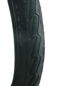 Semi Slick Wire Bead Tyre  — 16 x 1.50" (37-305) / Black Wall