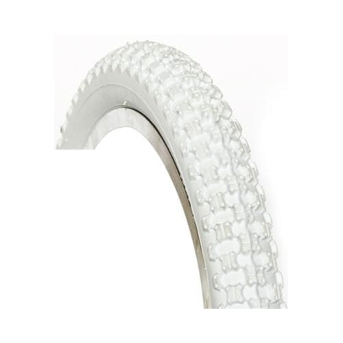Duro Comp 3 Style Wire Bead Tyre  — 20 x 1.75" (47-406) / White / White Wall