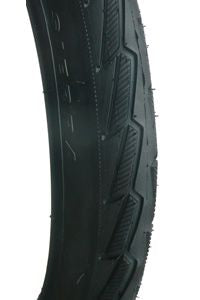 Semi Slick Wire Bead Tyre  — 16 x 1.50" (37-305) / Black Wall