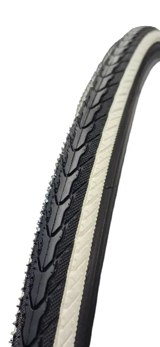 Commuter Wire Bead Tyre  — 700 x 32c (32-622) / White Wall