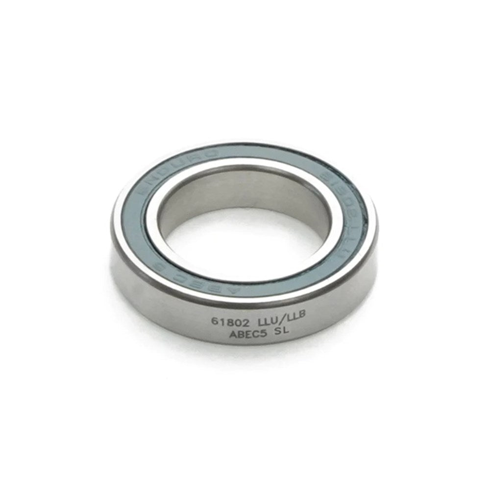 Enduro 61802 LLU/LLB SL Bearing — Radial / ABEC 5 / CN / 15 x 24 x 5mm [1pc]