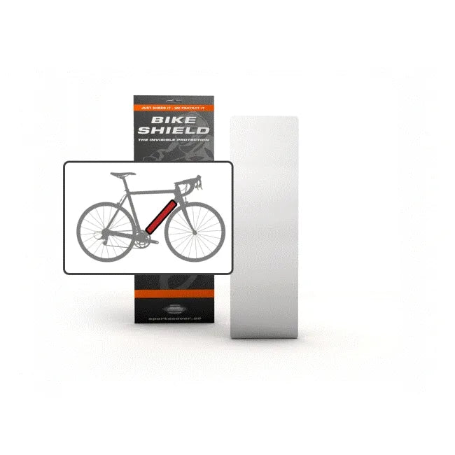 Bikeshield Tube Shield — Large / Clear Gloss