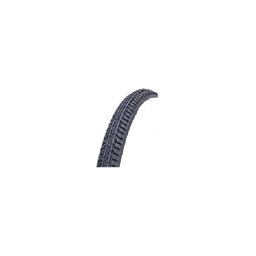 Block Pattern Wire Bead Tyre  — 20 x 1 3/8" (37-451) / Black Wall