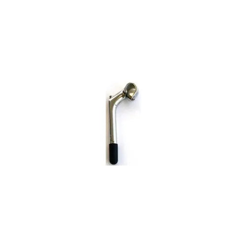 Quill Stem — 22.2mm Quill (For 1" Headset) / 25.4mm Bar / 60mm Reach x 25° / Alloy / Silver
