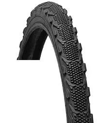 Semi Slick Wire Bead Tyre  — 700 x 35c (35-622) / Black Wall