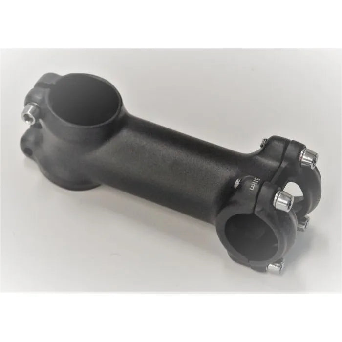 Threadless Stem — 1 1/8" (28.6mm) Steerer / 90mm x 7° / 26.0mm Bar / Alloy / Black