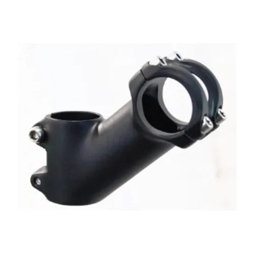 Threadless Stem — 1 1/8" (28.6mm) Steerer / 80mm x 40° / 31.8mm Bar / Alloy / Black