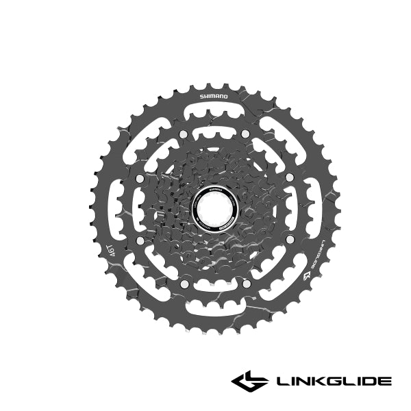 Shimano Cues CS-LG400 9 Speed Cassette — 11-46t / HG Spline