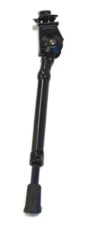 Alloy Centre Mount Kickstand — Adjustable / For 24"-700c Wheels / Silver