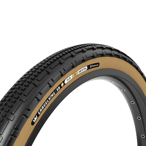 Panaracer Gravelking SK R Tubeless Tyre — 700 x 30c (30-622) / Brown Wall
