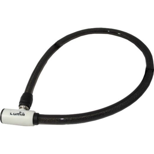 Luma Cable Lock (Key) — 20mm Thick / 1000mm Long / White