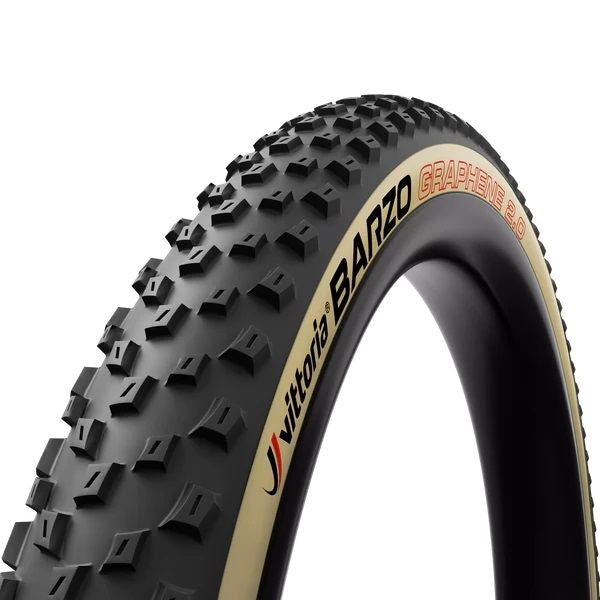 Vittoria Barzo XC Race Tubeless Tyre — 29 x 2.25" (57-622) / Tan Wall