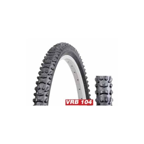 Vee VRB104 Wire Bead Tyre  — 26 x 2.00" (50-559) / Black Wall