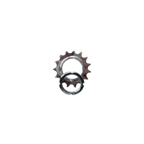 Fixed Sprocket — 1/8" x 15t / Cro-Mo / Silver