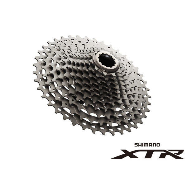 Cassette Shimano XTR CS-M9001 11v 11-40T - Titane/Carbone (occasion, Top état)