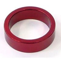 Alloy Headset Spacer — 10mm Height / 28.6mm (1 1/8") / Red