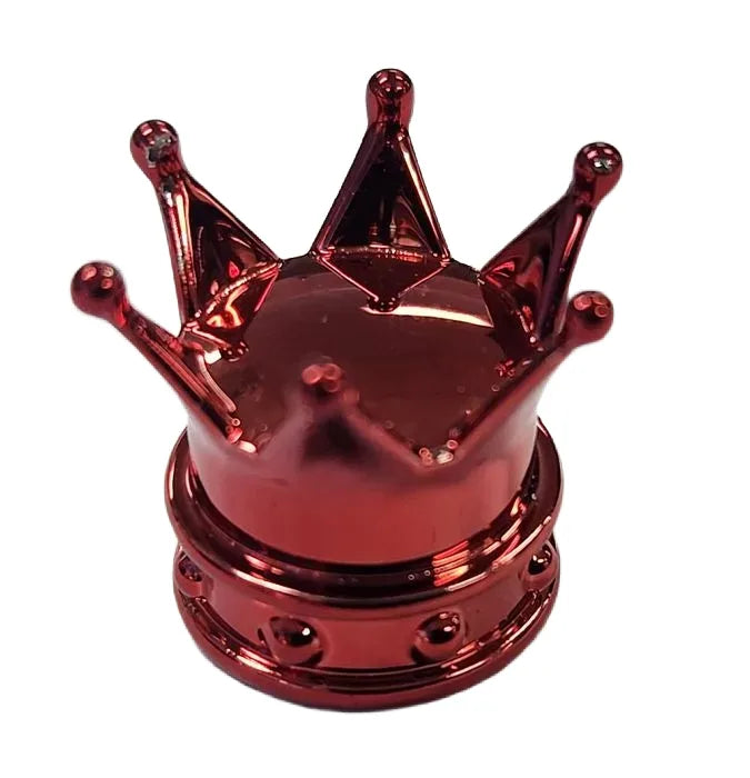 Crown Valve Cap — Schrader / Red [1pc]