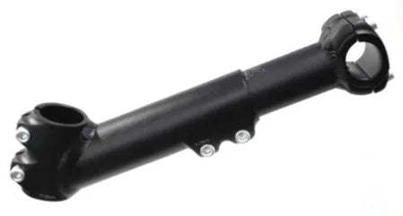 Tandem Stoker Stem — 175-220mm x 35° / For 27.2-29.8mm Post / 25.4mm Bar / Alloy / Black