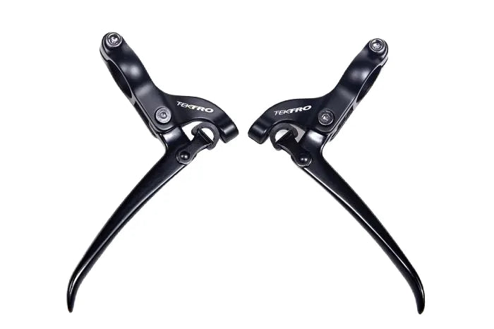 Tektro FL750 Retro Brake Levers — For Canti/Road Caliper / 3 Finger / Alloy / Black