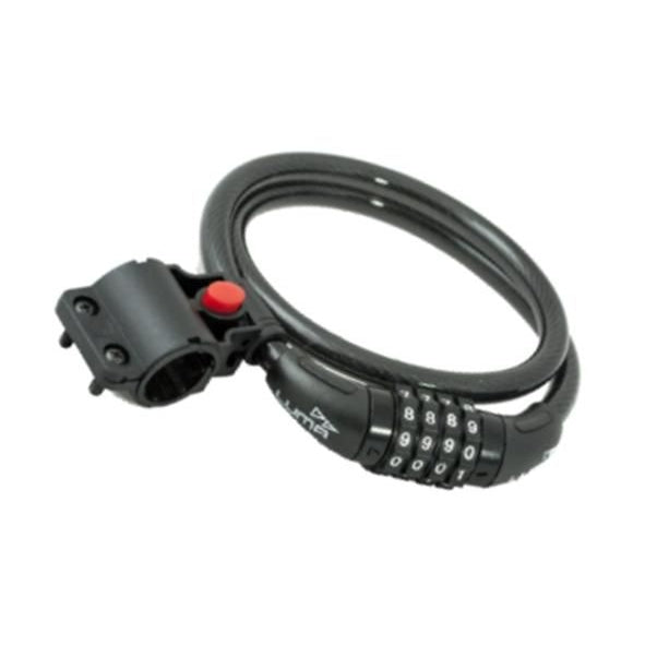 Luma Cable Lock (Combination) — 12mm Thick / 1500mm Long