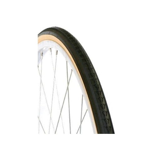 Vee Speed Pattern Wire Bead Tyre  — 27 x 1 1/4" (32-630) / Gum Wall