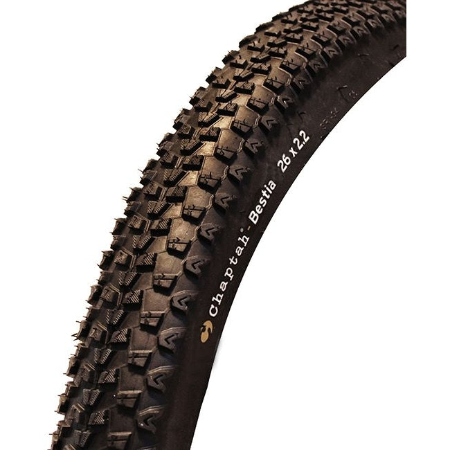 Chaptah Bestia Wire Bead Tyre — 26 x 2.20" (56-559) / Black Wall
