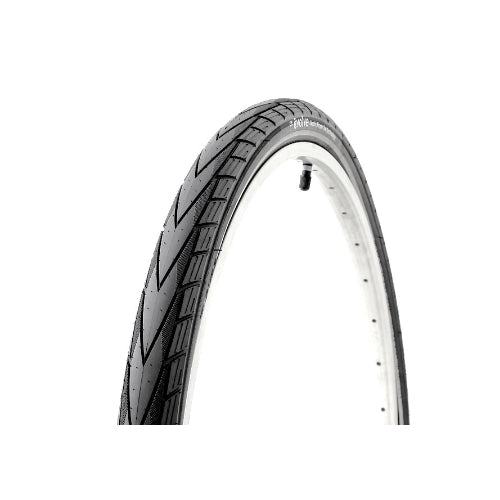 Evolve Wire Bead Tyre  — 700 x 47c (47-622) / Reflective / Black Wall