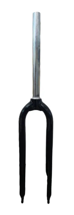 Rigid Trekking Fork — For 700c Wheel / 1 1/8" Threadless / Disc Brake / Alloy + Cr-mo / Black