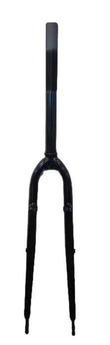 Rigid Trekking Fork — For 700c Wheel / 1" Threaded / Canti/V-Brake / Steel / Black