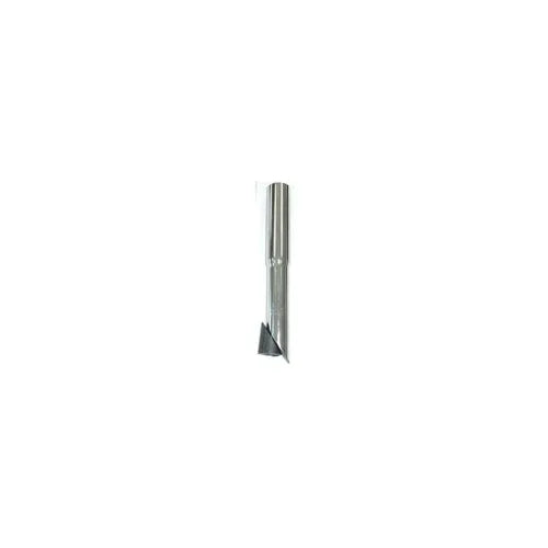 Cro-mo Stem Converter — 25.4mm Quill to 1 1/8" Threadless Stem / 210mm Length / Silver